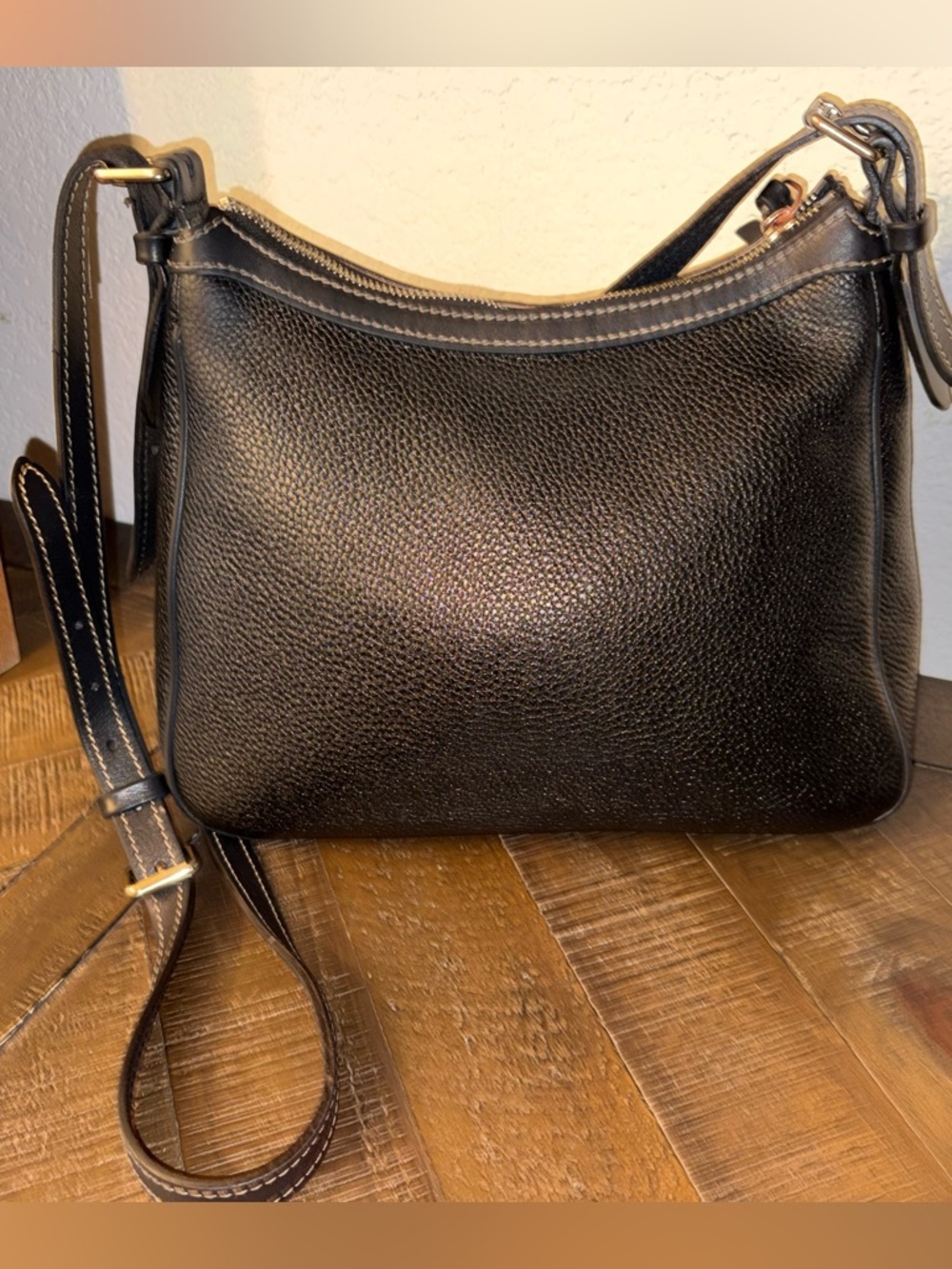 LIKE NEW ❤️👝Dooney & Bourke Pebble Grain Small Presley Crossbody Shoulder Bag - Picture 7 of 9